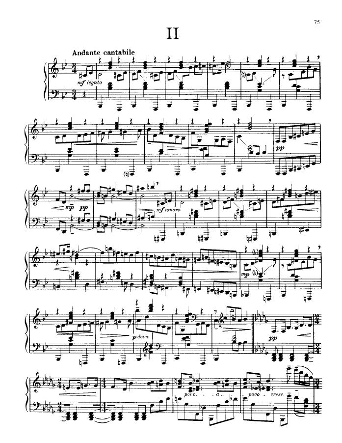 F大调第三钢琴奏鸣曲 Piano Sonata No.3 in F Major Op.46钢琴谱