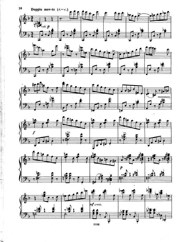 变奏曲 Variations Op.41钢琴谱