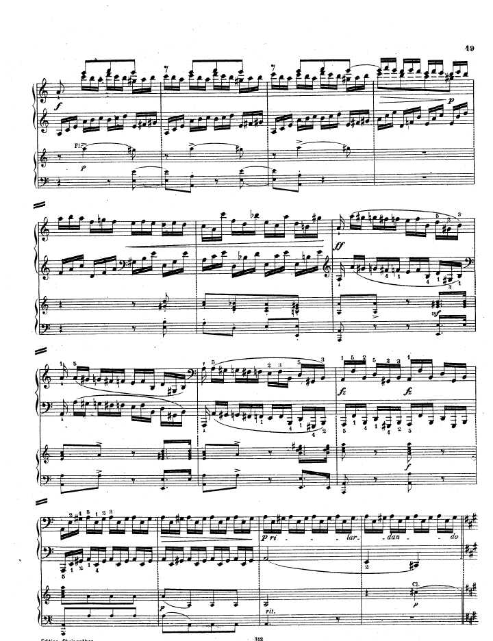 a小调钢琴协奏曲 Piano Concerto in a Minor Op.85钢琴谱