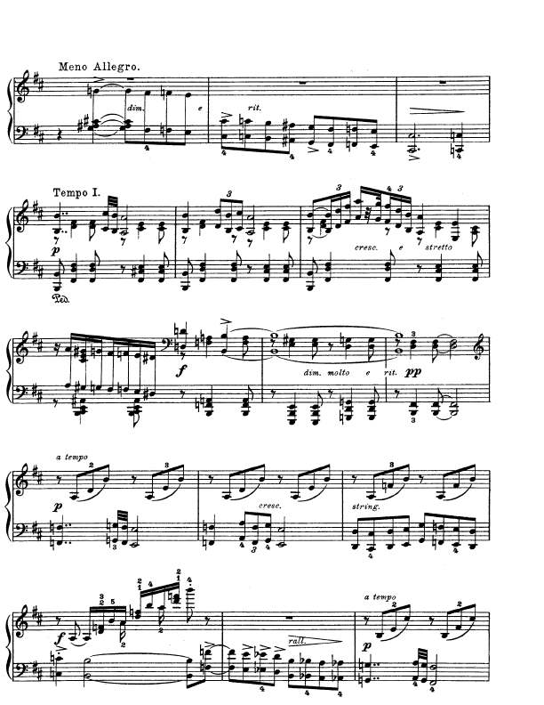 Lyric Pieces, Op.65, No.3钢琴谱