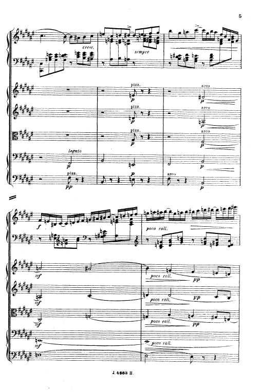 叙事曲 Ballade for Piano and Orchestra Op.19钢琴谱