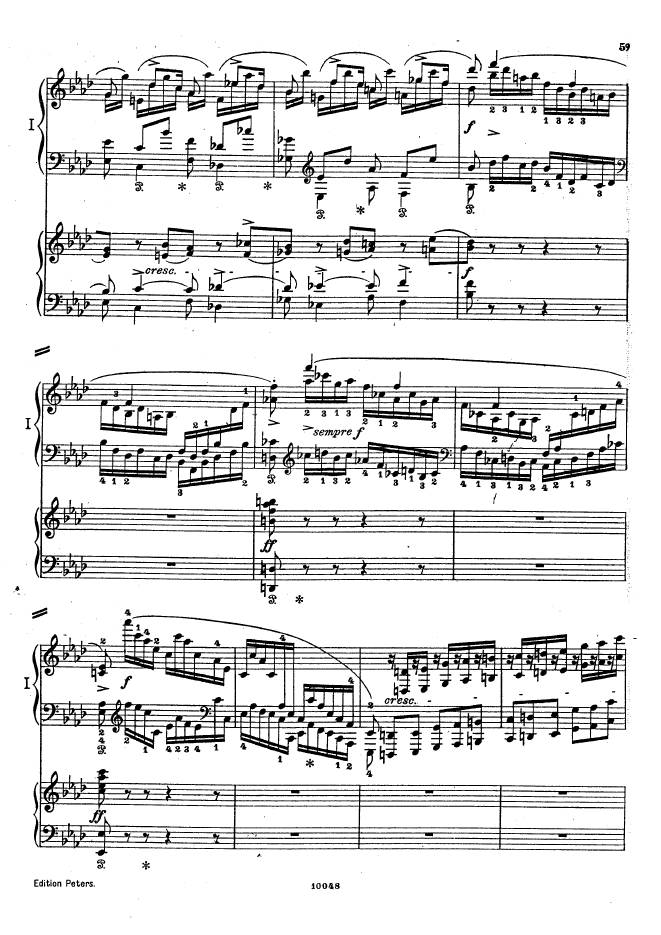 f小调钢琴协奏曲 Piano Concerto in f Minor Op.16钢琴谱