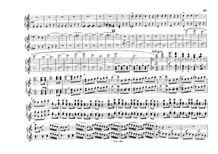 c小调第五交响曲“命运” Scharwenka Symphony No.5 in c Minor Op.67钢琴谱