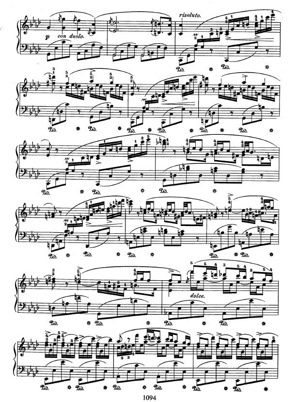 f小调第二钢琴协奏曲 Op.21 Piano Concerto No.2 in f Minor Op.21钢琴谱