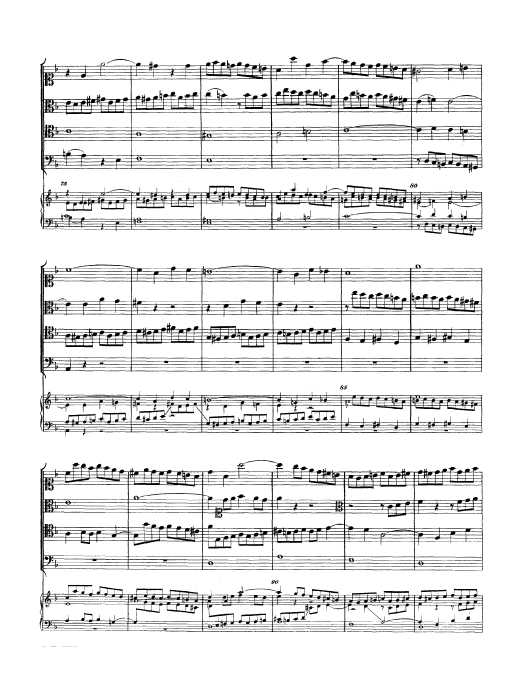 The Art of the Fugue BWV 1080 赋格的艺术钢琴谱