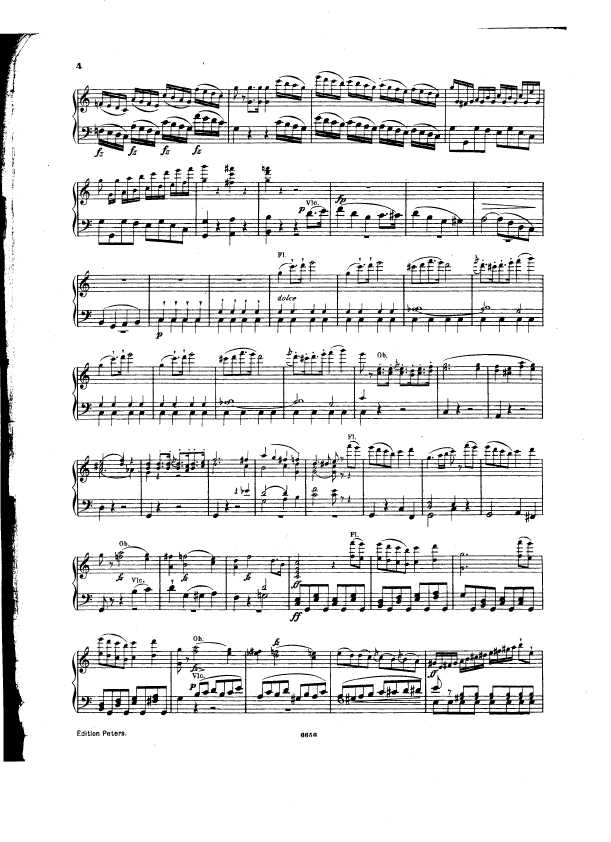 a小调钢琴协奏曲 Piano Concerto in a Minor Op.85钢琴谱