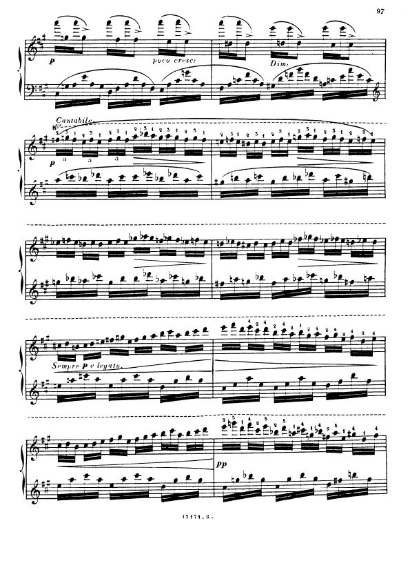 12首小调练习曲 12 Etudes in All Minor Keys Op.39钢琴谱