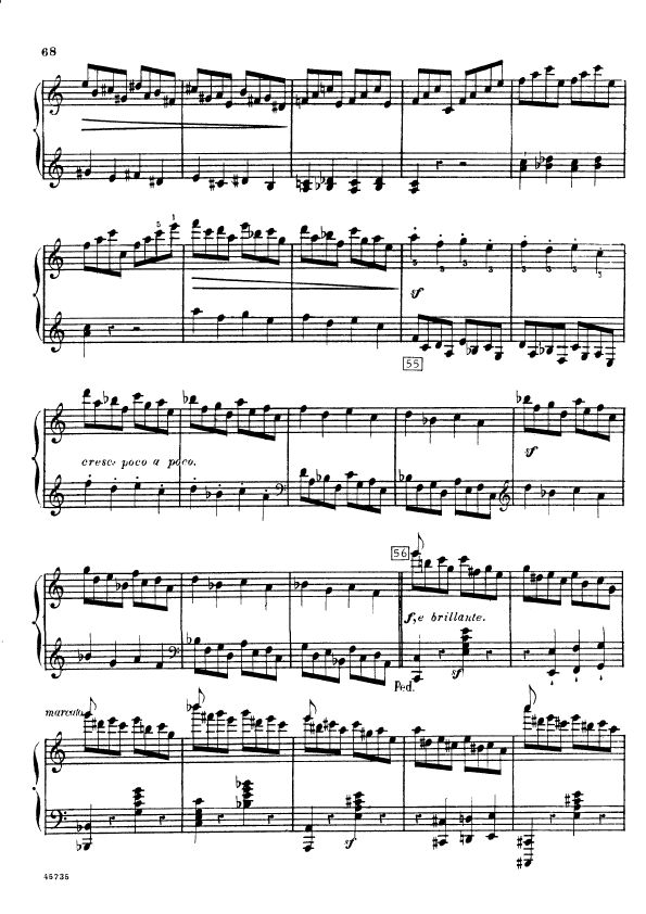 12首小调练习曲 12 Etudes in All Minor Keys Op.39钢琴谱