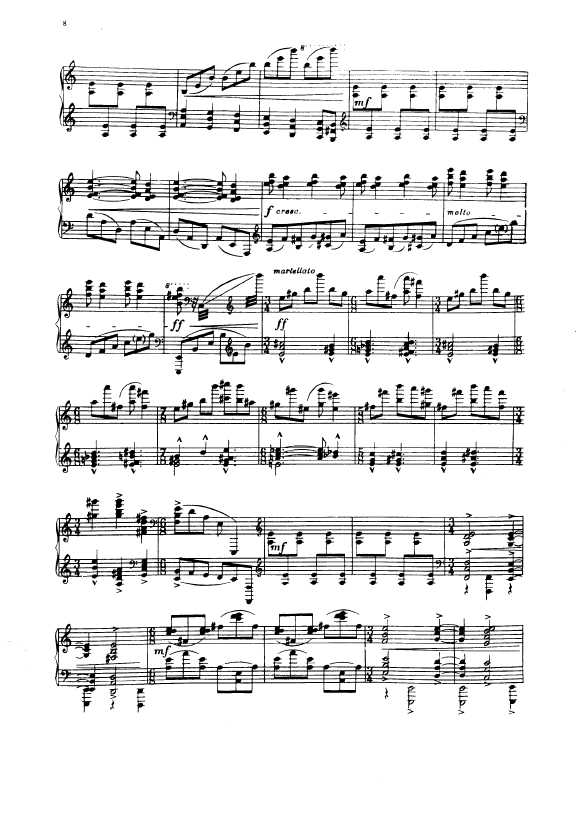 克里奥拉舞曲组曲 Suite de Danzas Criollas Op.15钢琴谱