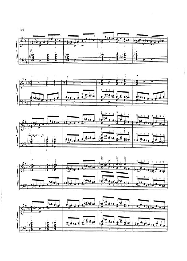 12首小调练习曲 12 Etudes in All Minor Keys Op.39钢琴谱