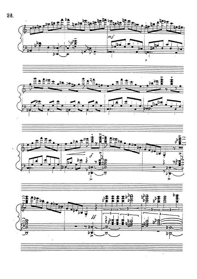 第九钢琴奏鸣曲 Piano Sonata No.9 Op.78钢琴谱