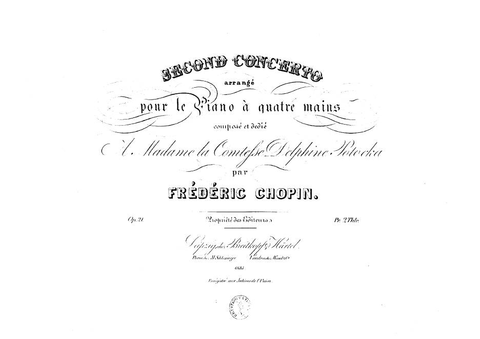 f小调第二钢琴协奏曲 Op.21 Piano Concerto No.2 in f Minor Op.21钢琴谱