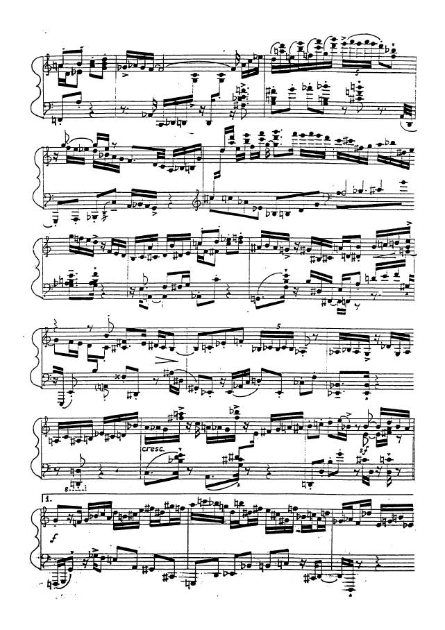 第九钢琴奏鸣曲 Piano Sonata No.9 Op.78钢琴谱