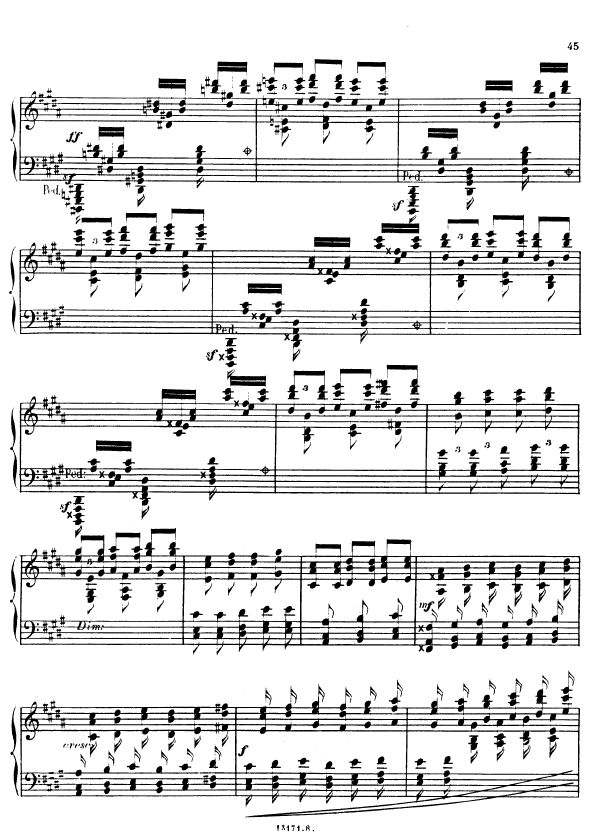 12首小调练习曲 12 Etudes in All Minor Keys Op.39钢琴谱