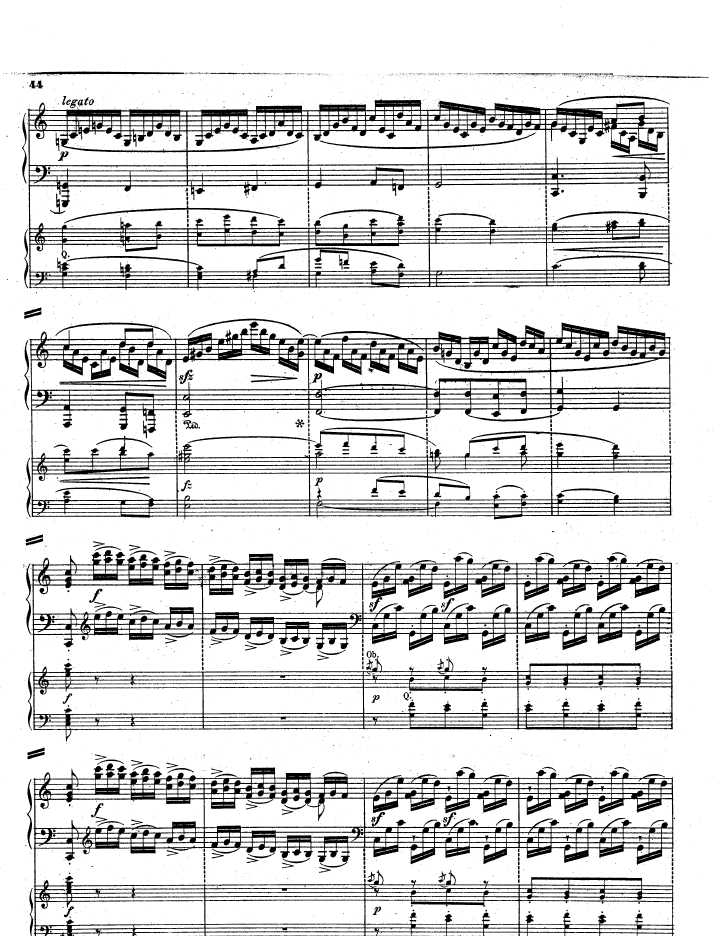 a小调钢琴协奏曲 Piano Concerto in a Minor Op.85钢琴谱