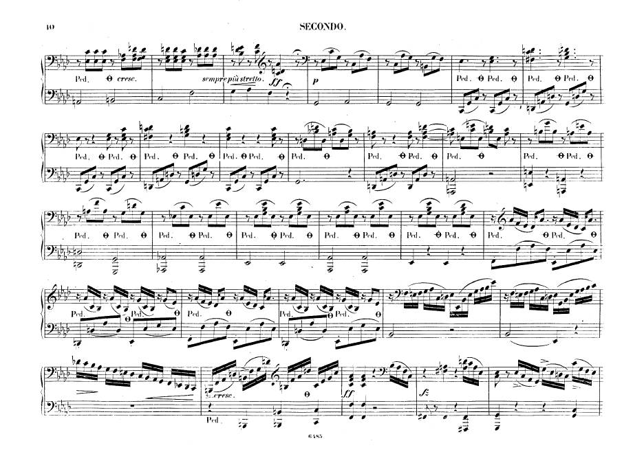 f小调第二钢琴协奏曲 Op.21 Piano Concerto No.2 in f Minor Op.21钢琴谱