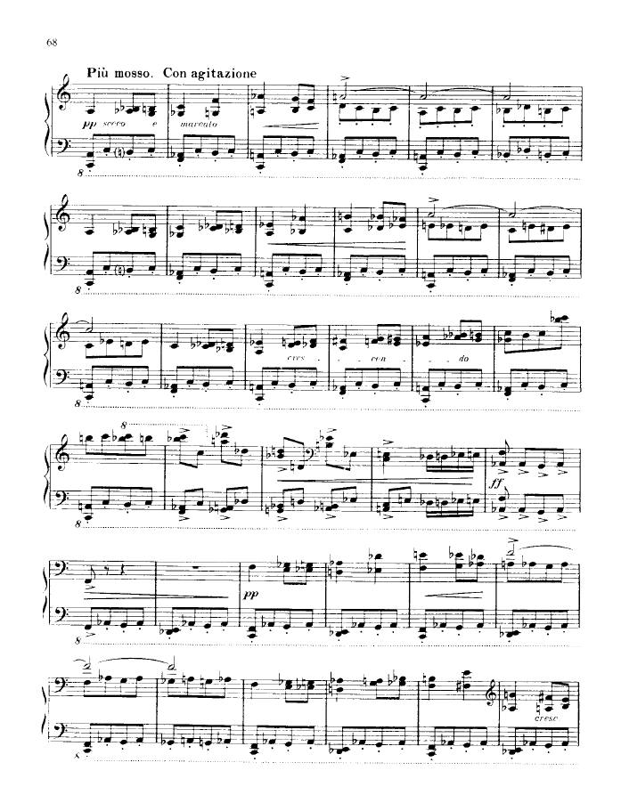 F大调第三钢琴奏鸣曲 Piano Sonata No.3 in F Major Op.46钢琴谱