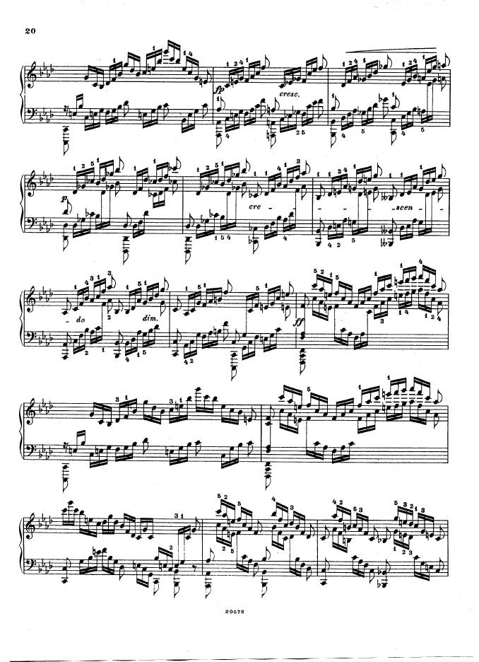 f小调钢琴协奏曲 Piano Concerto in f Minor Op.16钢琴谱