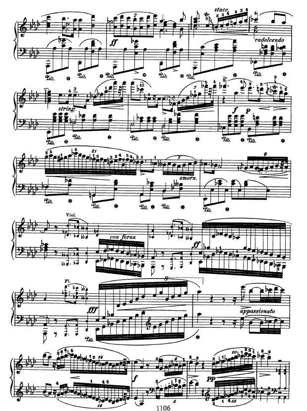 f小调第二钢琴协奏曲 Op.21 Piano Concerto No.2 in f Minor Op.21钢琴谱