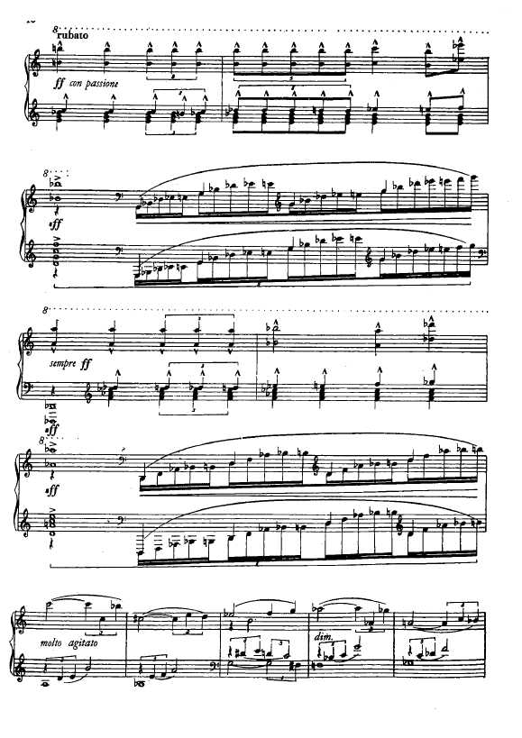 第一钢琴奏鸣曲 Piano Sonata No.1 Op.22钢琴谱