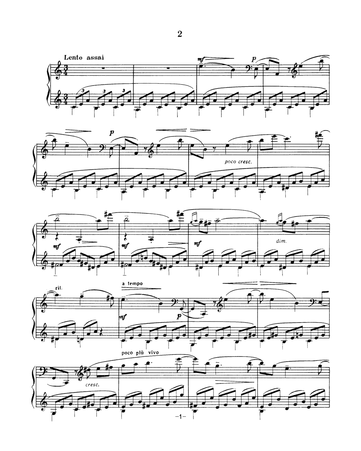 拉赫玛尼诺夫 音画练习曲10或11 Etudes tableaux Op.39 No.2钢琴谱