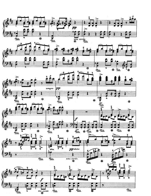 Lyric Pieces, Op.65, No.6钢琴谱