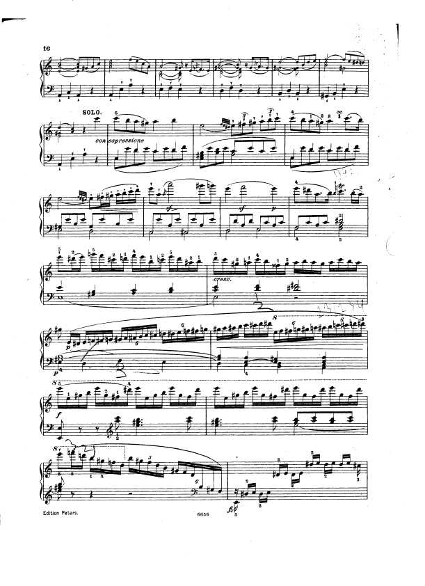 a小调钢琴协奏曲 Piano Concerto in a Minor Op.85钢琴谱