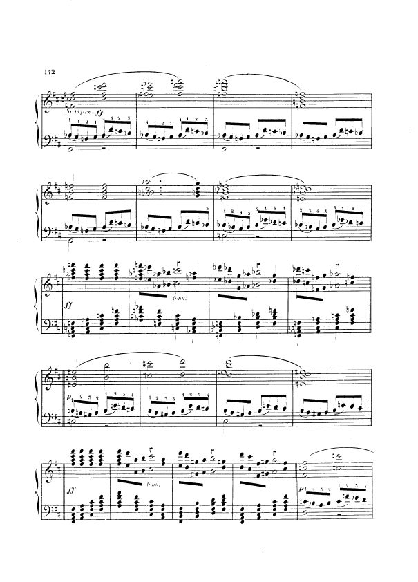 12首小调练习曲 12 Etudes in All Minor Keys Op.39钢琴谱