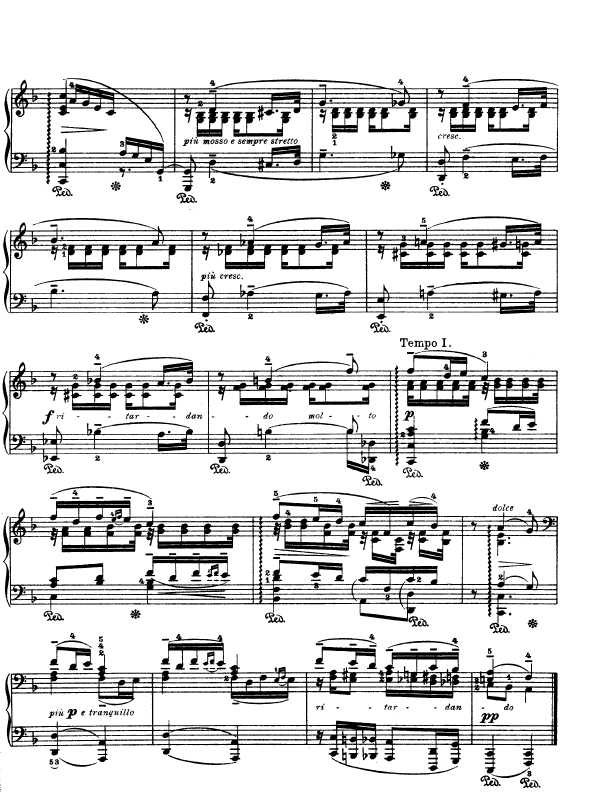 Lyric Pieces, Op.43, No.3钢琴谱