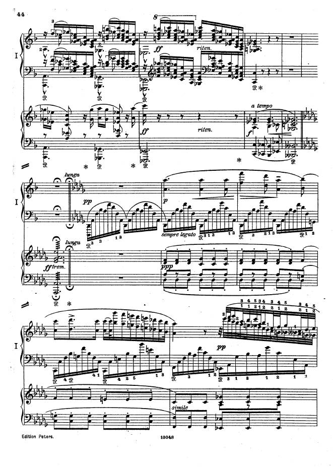 f小调钢琴协奏曲 Piano Concerto in f Minor Op.16钢琴谱