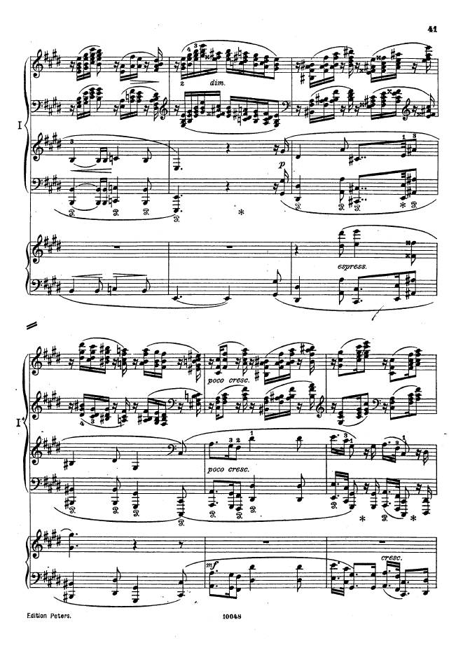 f小调钢琴协奏曲 Piano Concerto in f Minor Op.16钢琴谱