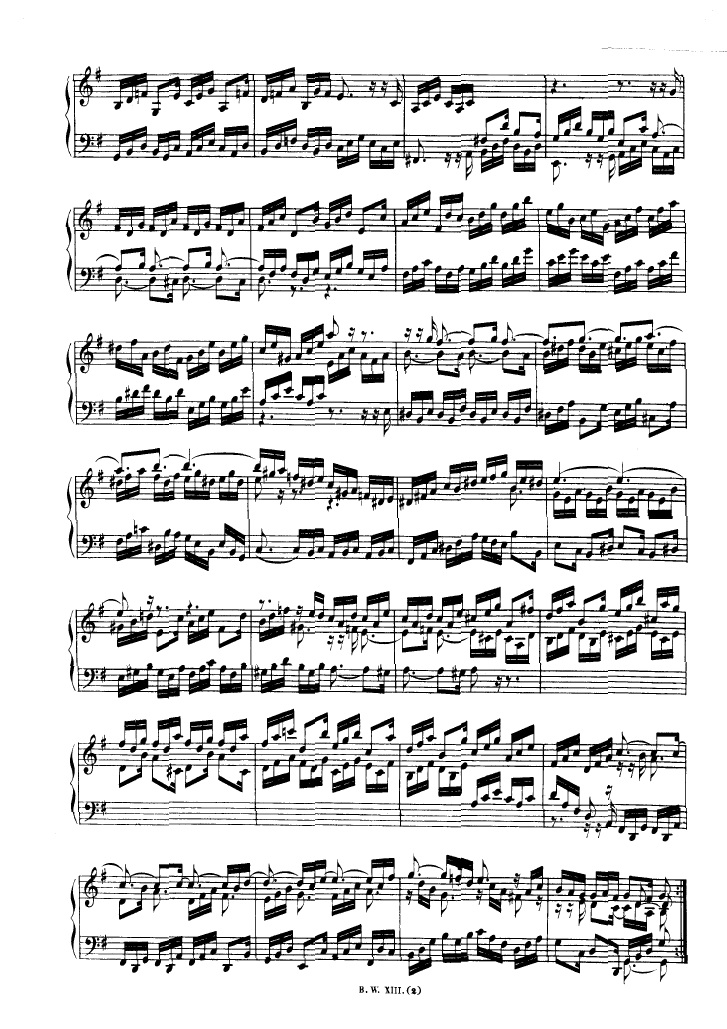 法国组曲 French Suites BWV 812钢琴谱