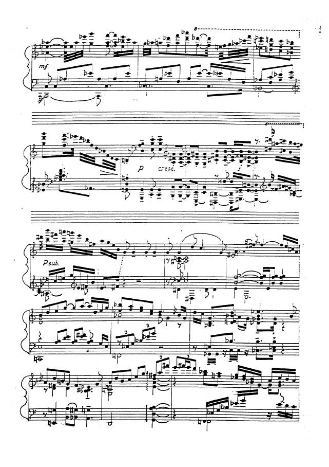 第九钢琴奏鸣曲 Piano Sonata No.9 Op.78钢琴谱