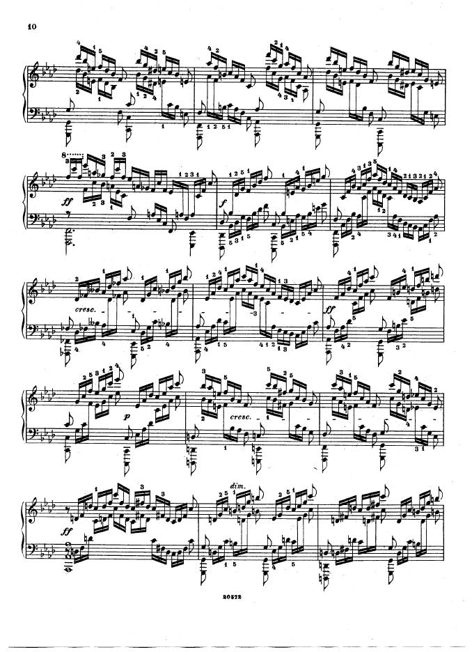 f小调钢琴协奏曲 Piano Concerto in f Minor Op.16钢琴谱