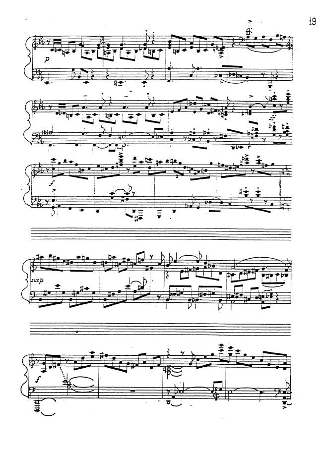 第九钢琴奏鸣曲 Piano Sonata No.9 Op.78钢琴谱