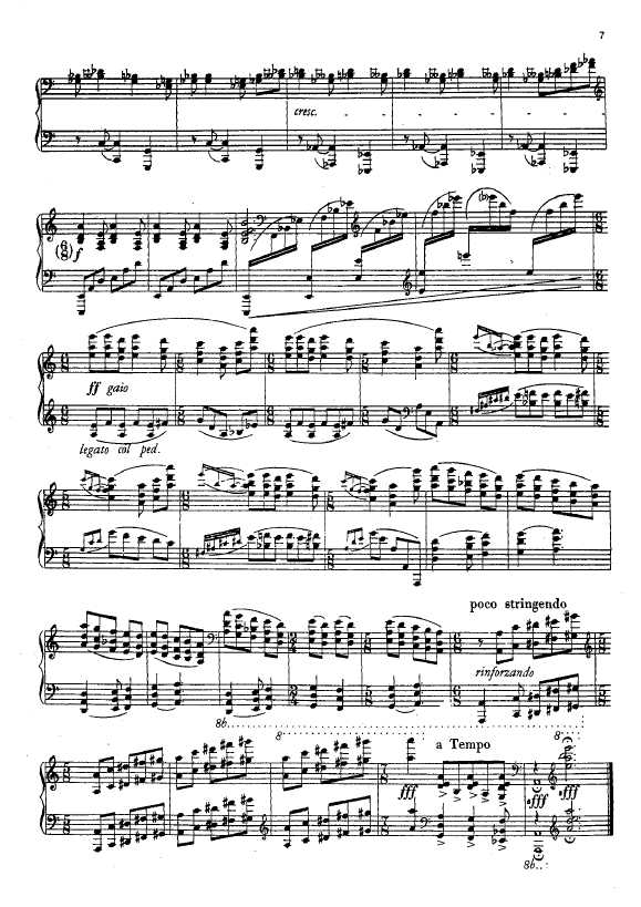 第一钢琴奏鸣曲 Piano Sonata No.1 Op.22钢琴谱