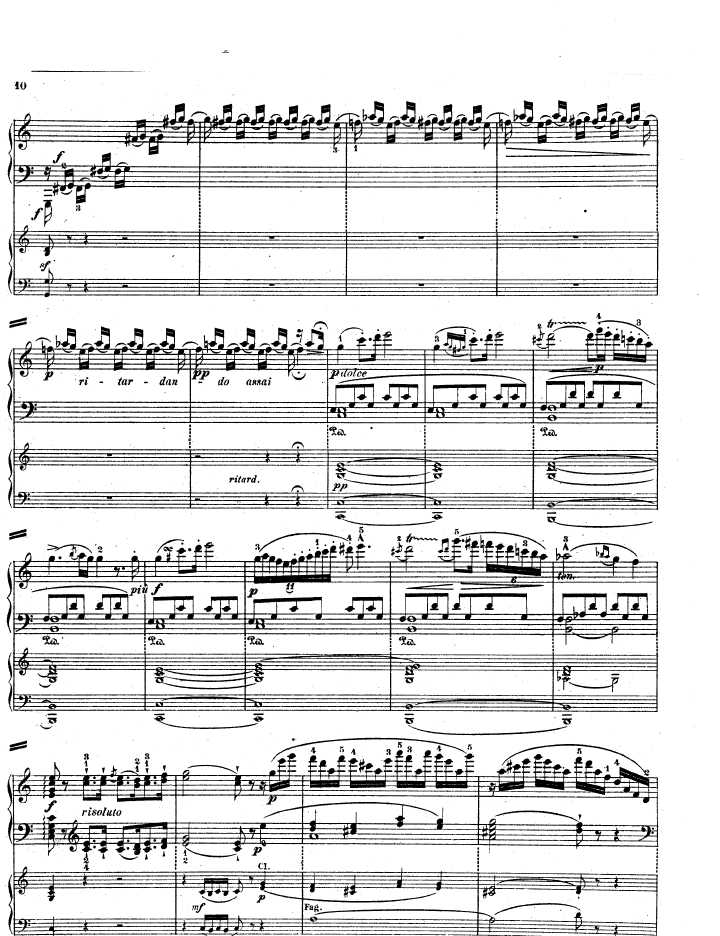 a小调钢琴协奏曲 Piano Concerto in a Minor Op.85钢琴谱