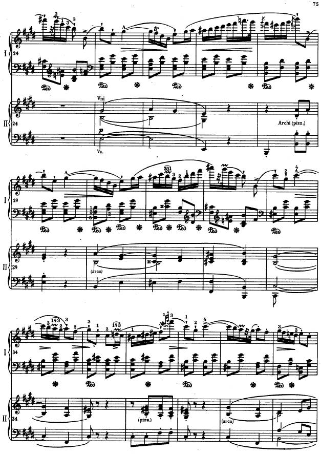 e小调第一钢琴协奏曲 Op.11 Piano Concerto No.1 in e Minor Op.11钢琴谱