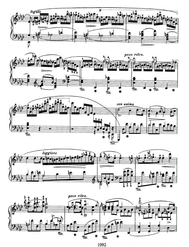 f小调第二钢琴协奏曲 Op.21 Piano Concerto No.2 in f Minor Op.21钢琴谱