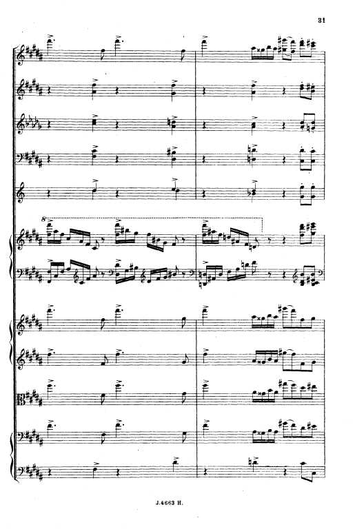 叙事曲 Ballade for Piano and Orchestra Op.19钢琴谱