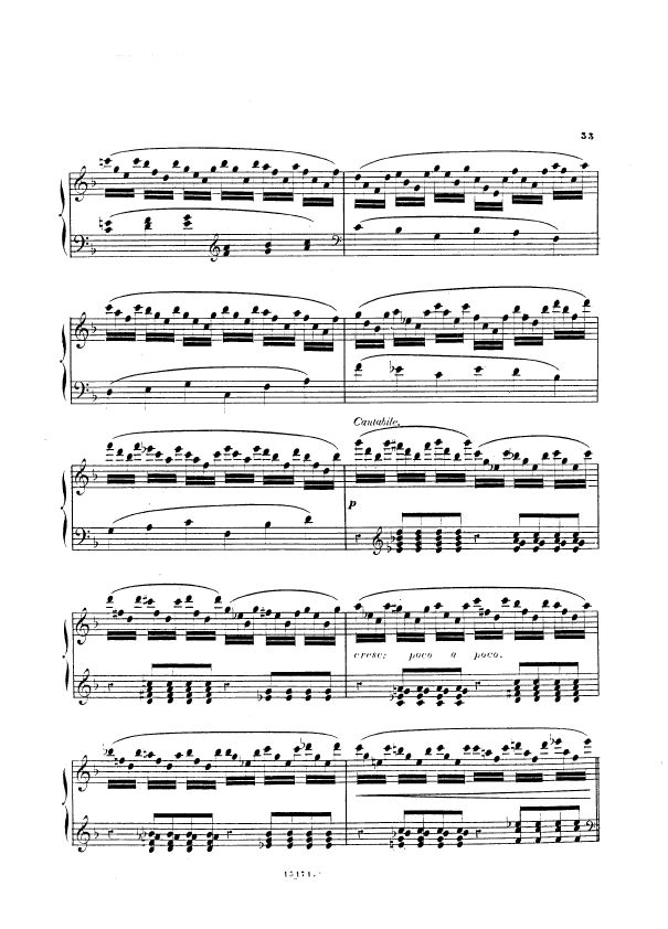 12首小调练习曲 12 Etudes in All Minor Keys Op.39钢琴谱