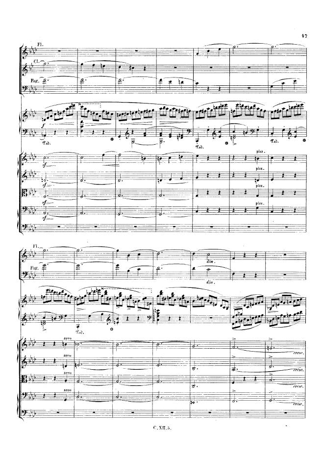 f小调第二钢琴协奏曲 Op.21 Piano Concerto No.2 in f Minor Op.21钢琴谱