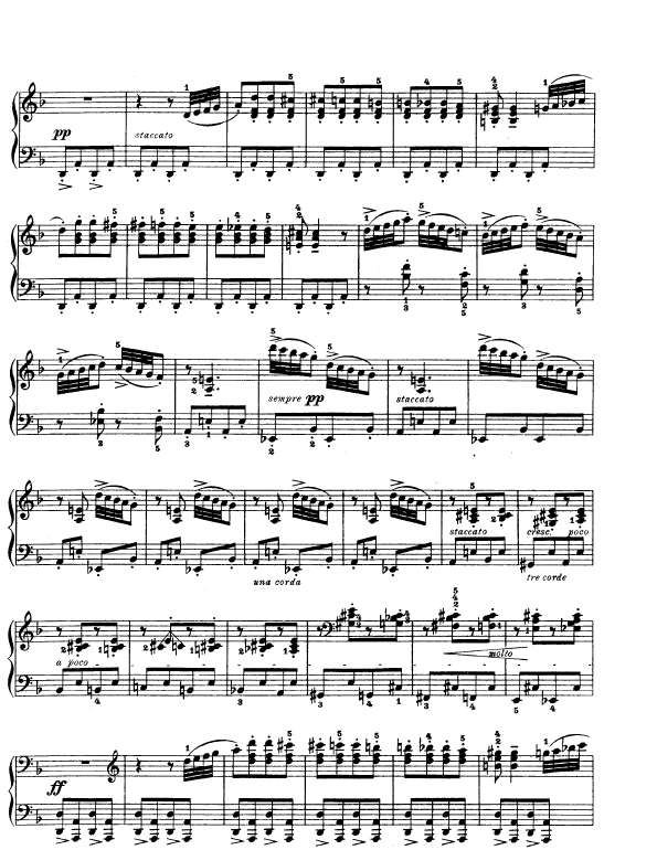 Lyric Pieces, Op.54, No.3钢琴谱