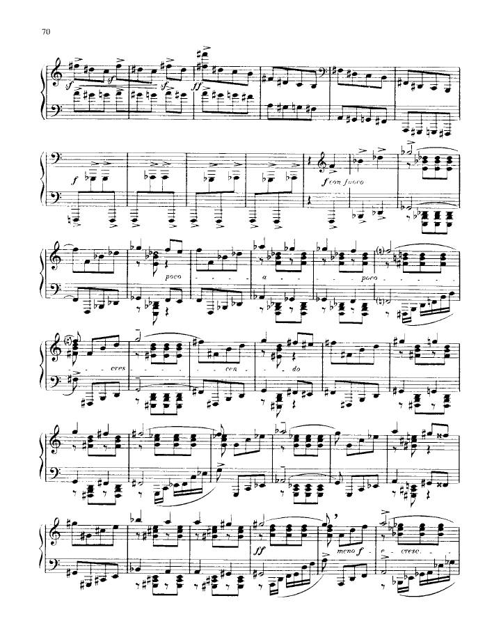 F大调第三钢琴奏鸣曲 Piano Sonata No.3 in F Major Op.46钢琴谱