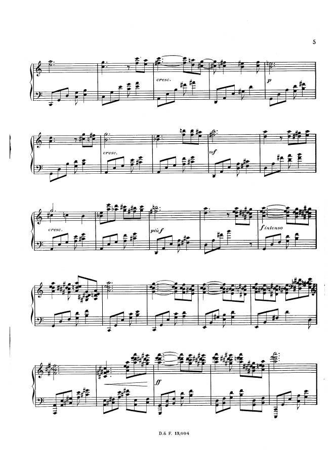 阿根廷舞曲 Danzas Argentinas Op.2钢琴谱