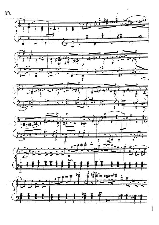 第九钢琴奏鸣曲 Piano Sonata No.9 Op.78钢琴谱