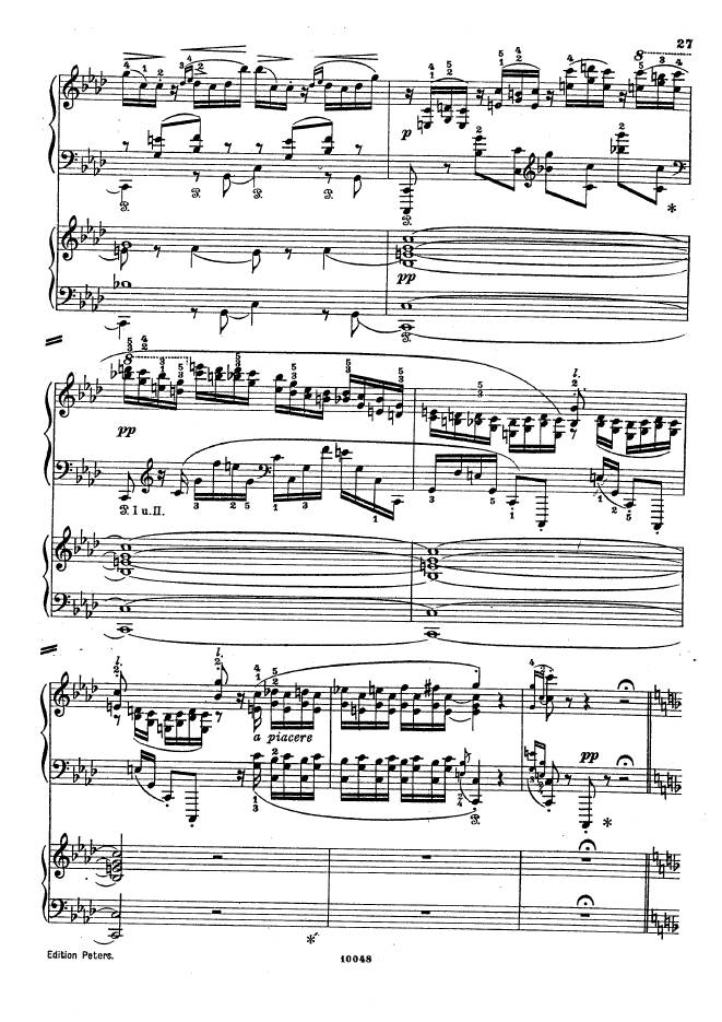 f小调钢琴协奏曲 Piano Concerto in f Minor Op.16钢琴谱