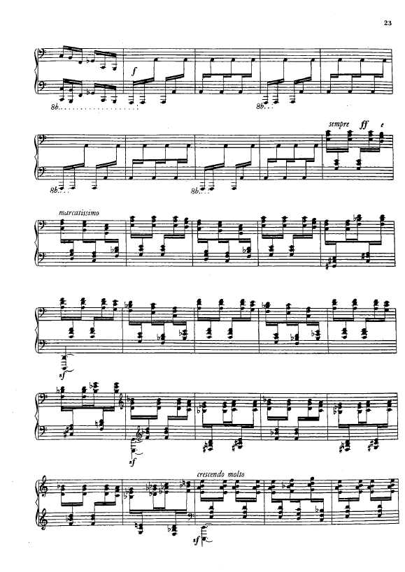 第一钢琴奏鸣曲 Piano Sonata No.1 Op.22钢琴谱