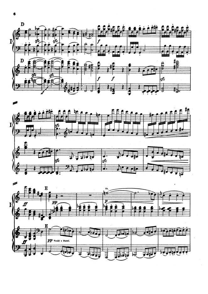 C大调第一交响曲 Symphony No.1 in C Major Op.21钢琴谱