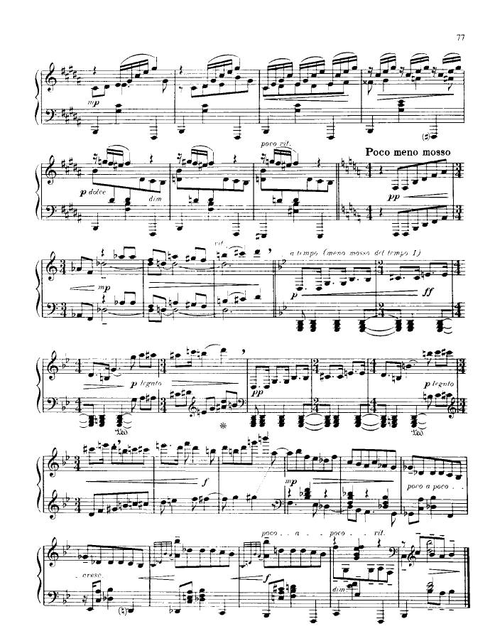 F大调第三钢琴奏鸣曲 Piano Sonata No.3 in F Major Op.46钢琴谱